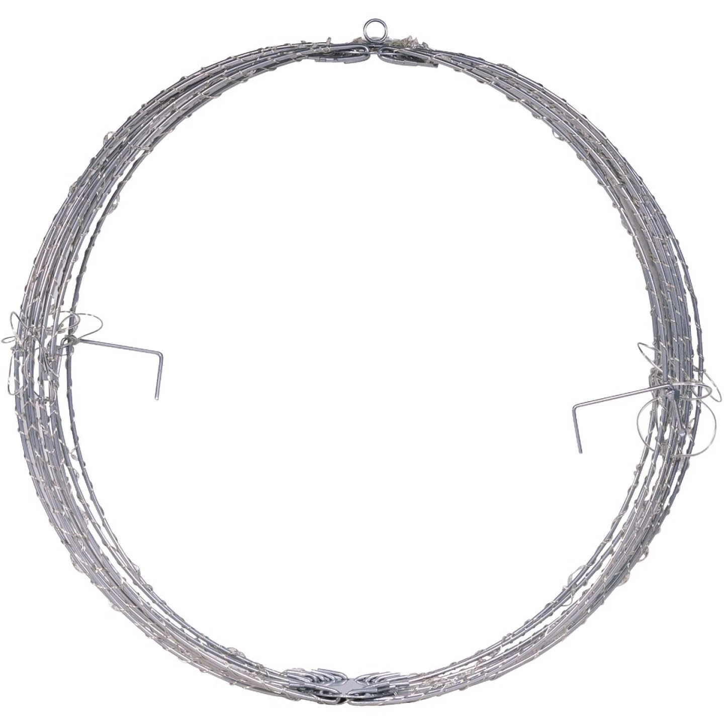 Alpine 8 In. Foldable Metal Sphere Warm White LED Christmas Ornament 5 Alpine 8 In. Foldable Metal Sphere Warm White LED Christmas Ornament - Image 3