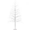 Alpine 60 In. Silver Christmas Tree With Cool White LED Lights -Cheap Alpine Shop ItemImage 878369 37pq39v7w6gz43q85kx63s