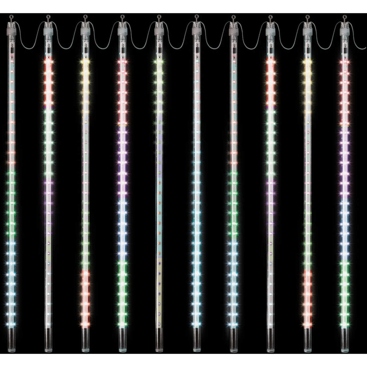 Alpine Multi 540-Bulb Chasing LED 10-Icicle Light Set 5 Alpine Multi 540-Bulb Chasing LED 10-Icicle Light Set - Image 3