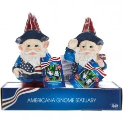 Alpine 8 In H. Polyresin & Stone Patriotic Gnome Lawn Ornament -Cheap Alpine Shop ItemImage 887119 76wnqknssjsp3hjb36vgmxtp