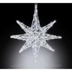 Alpine 24 In. Cool White LED 3D Christmas Star Lighted Decoration -Cheap Alpine Shop ItemImage 890209 kf5rc9933h4mm8q58sqxwmq