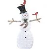 Alpine 74 In. Cool White LED Mesh Cloth Snowman Lighted Decoration -Cheap Alpine Shop ItemImage 892253 8tmmqmccmb3sw8txz48mkpw