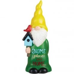 Alpine 24 In. H. MGO Gnome Statue With Gnome Place Like Home Verse -Cheap Alpine Shop ItemImage 898296 hr2pm6nsbz8vwwrgw6ptfc5