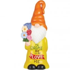 Alpine 24 In. H. MGO Gnome Statue With To Gnome Me Is To Love Me Verse -Cheap Alpine Shop ItemImage 899446 5n5bkvks4qc2cpff7bk77h