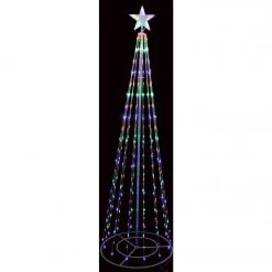 Alpine 86 In. LED Lighted Christmas Tree Tower