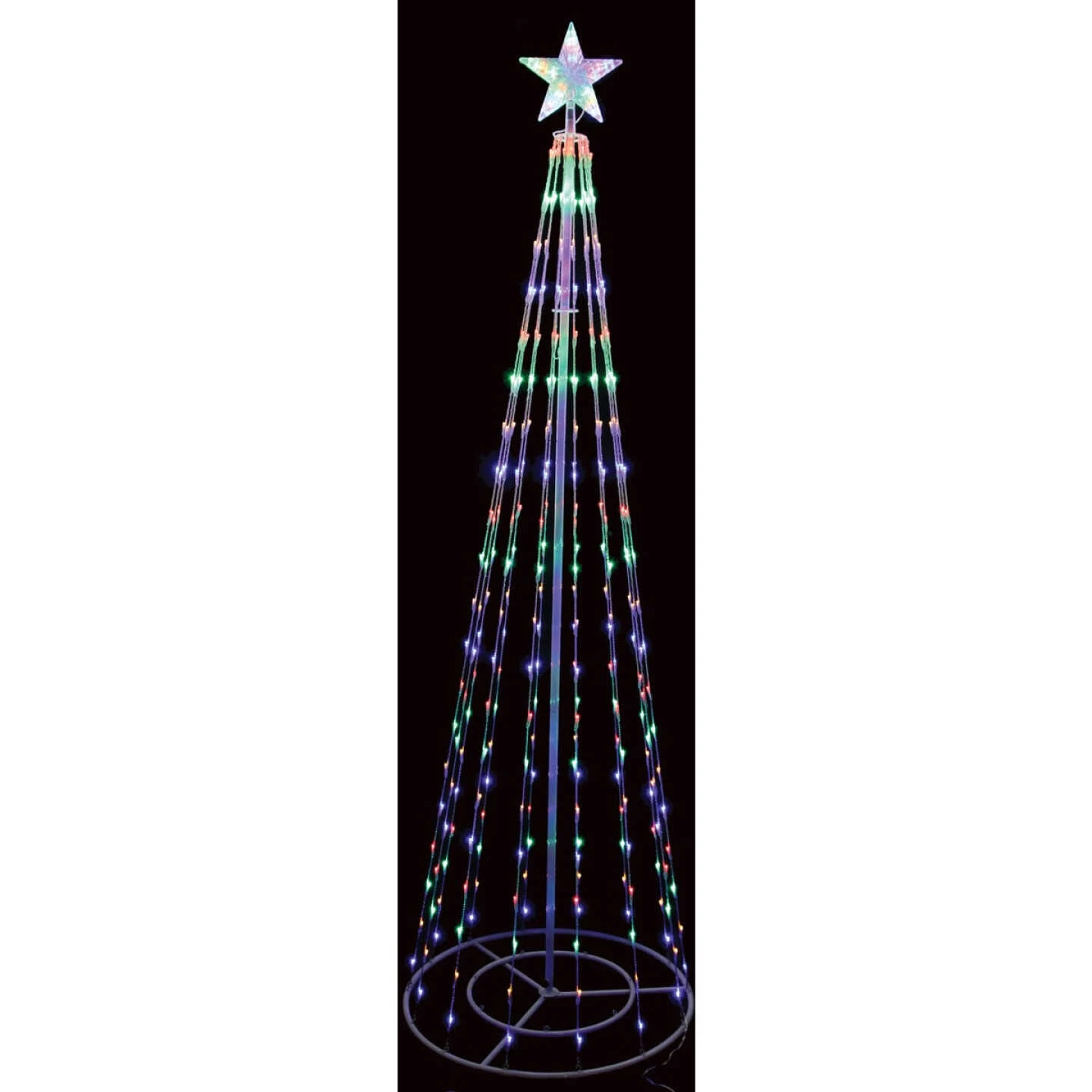 Alpine 86 In. LED Lighted Christmas Tree Tower 3 Alpine 86 In. LED Lighted Christmas Tree Tower