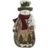 Alpine 15 In. H. Wood Look Snowman With LED Lights -Cheap Alpine Shop ItemImage 930840 s6w6hswcb6kkk2b39x57f5c